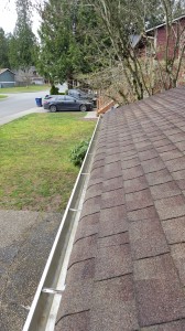 gutter cleaning after        